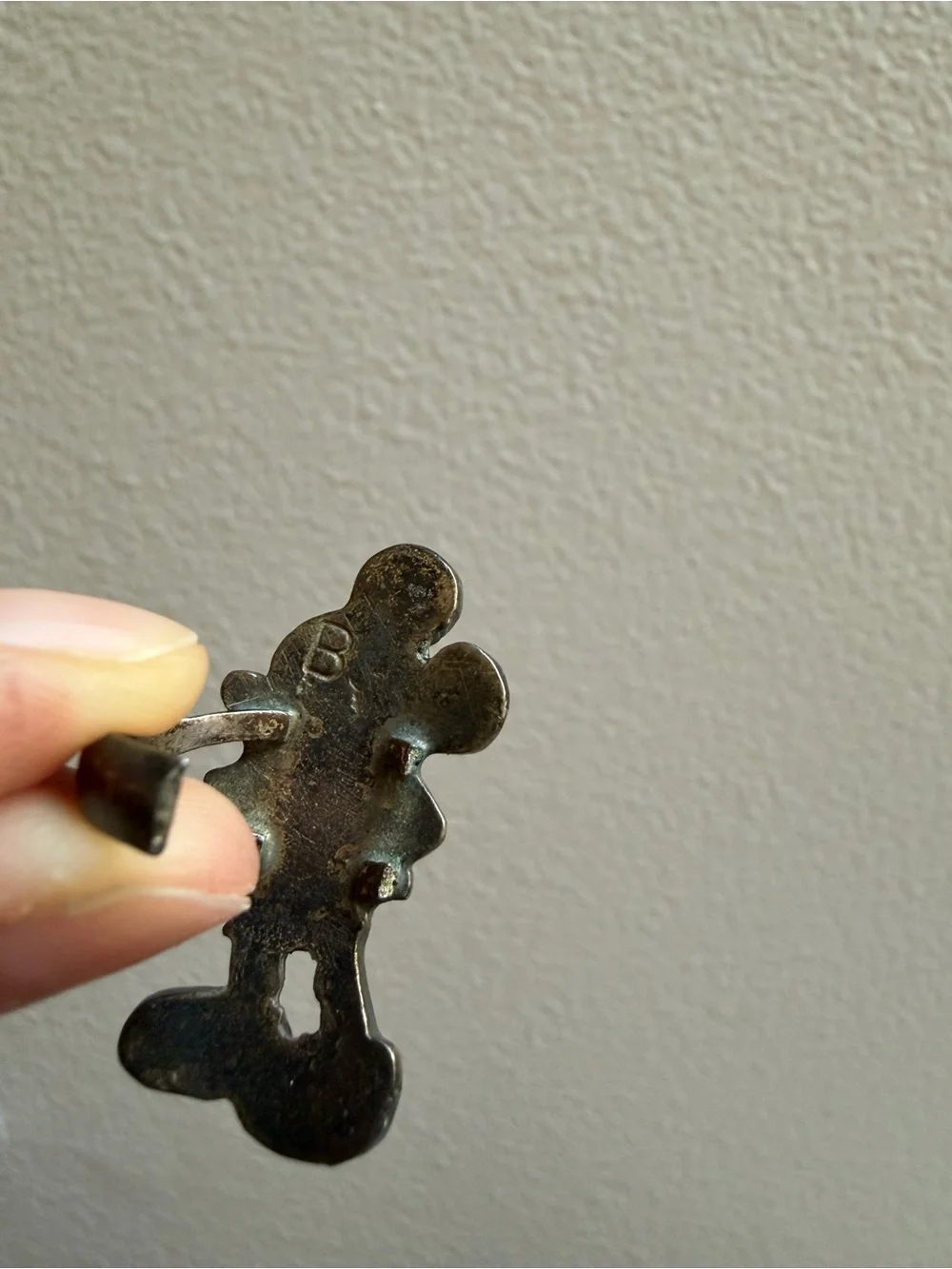 Vintage Mickey Mouse possibly Zuni Ring